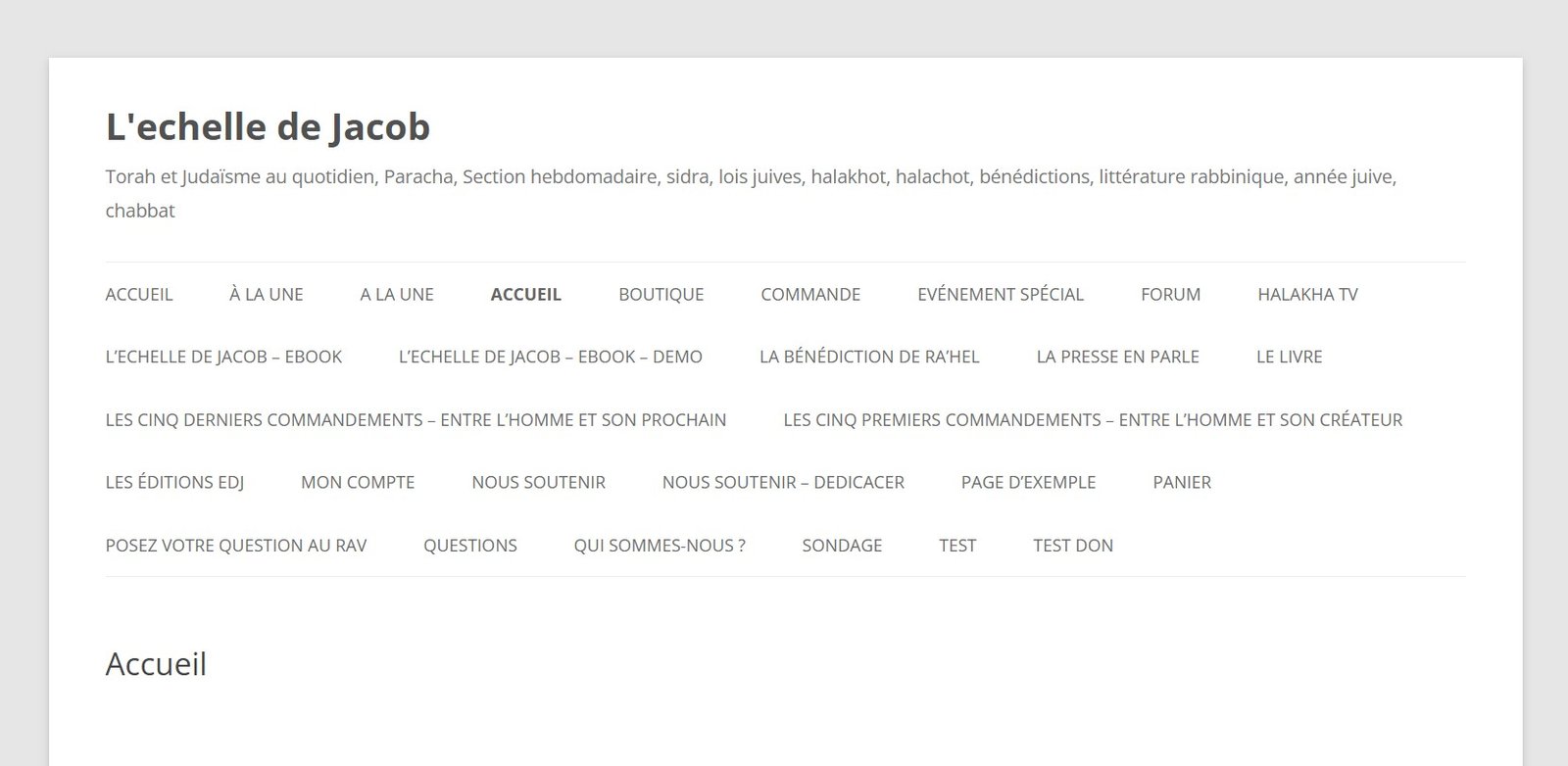 Echelle de Jacob blog