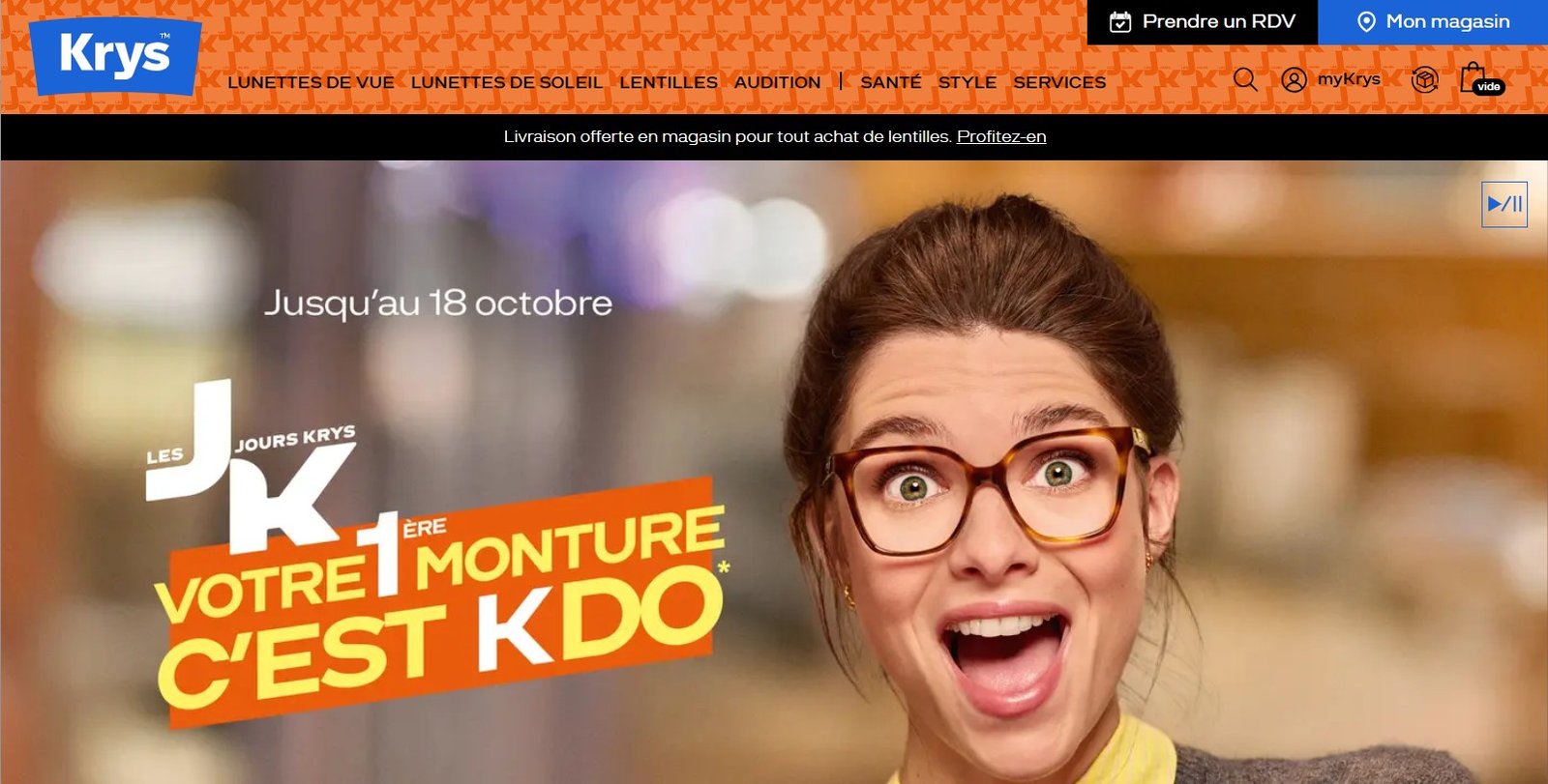 KRYS liste des marques selon rezoactif.com