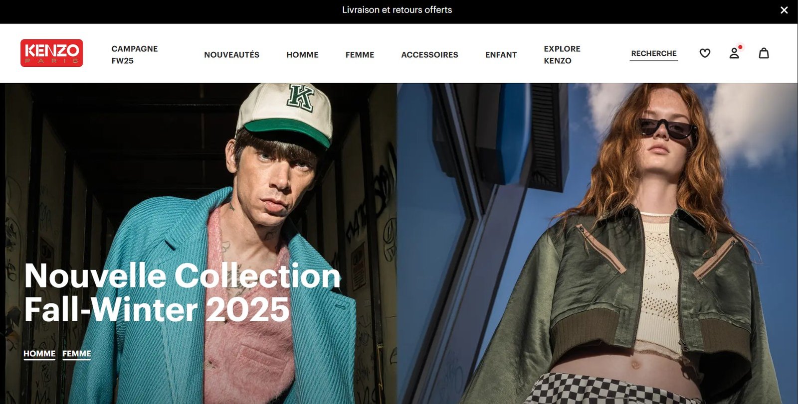 Kenzo selon rezoactif.com