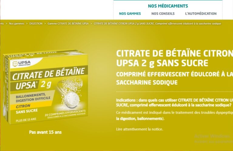 Citrate de bétaine